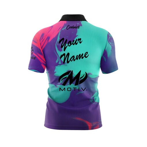 Motiv Evoke Mayhem Fast Track CoolWick Bowling Jersey - Image 3