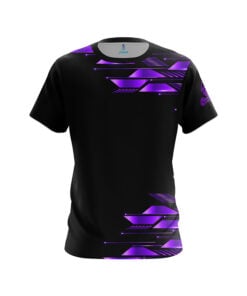 Purple Luxury Strikes CoolWick Bowling Jersey