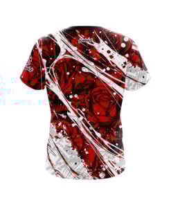 Alternative view of Roses Are Red CoolWick Bowling Jersey