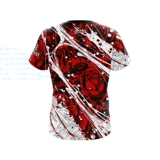 Roses Are Red CoolWick Bowling Jersey - Image 2