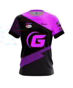 900 Global Chris Sloan Black Pink Velocity CoolWick Bowling Jersey