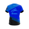 900 Global Chris Sloan Electric Blue Velocity CoolWick Bowling Jersey - Image 2