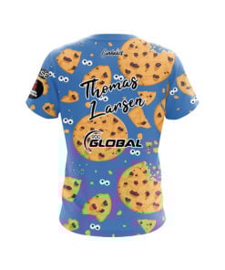 Alternative view of 900 Global Thomas Larsen Cookies CoolWick Bowling Jersey