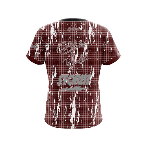 Storm Blake Walsh Maroon Matrix CoolWick Bowling Jersey - Image 2