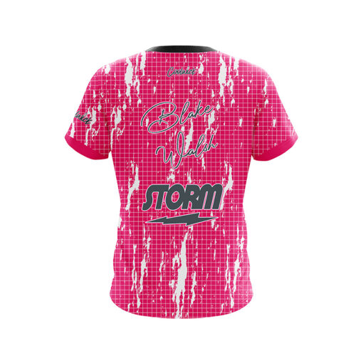 Storm Blake Walsh Pink Matrix CoolWick Bowling Jersey - Image 2