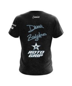 Alternative view of Roto Grip Diana Zavjalova Black Grunge CoolWick Bowling Jersey