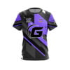 900 Global Chris Barnes Black Purple Mid Lane CoolWick Bowling Jersey