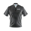 CoolWick Elite Arena Charcoal Sash Zip Jersey