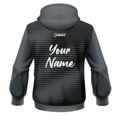 CoolWick Elite Arena Charcoal Hoodie - Image 2