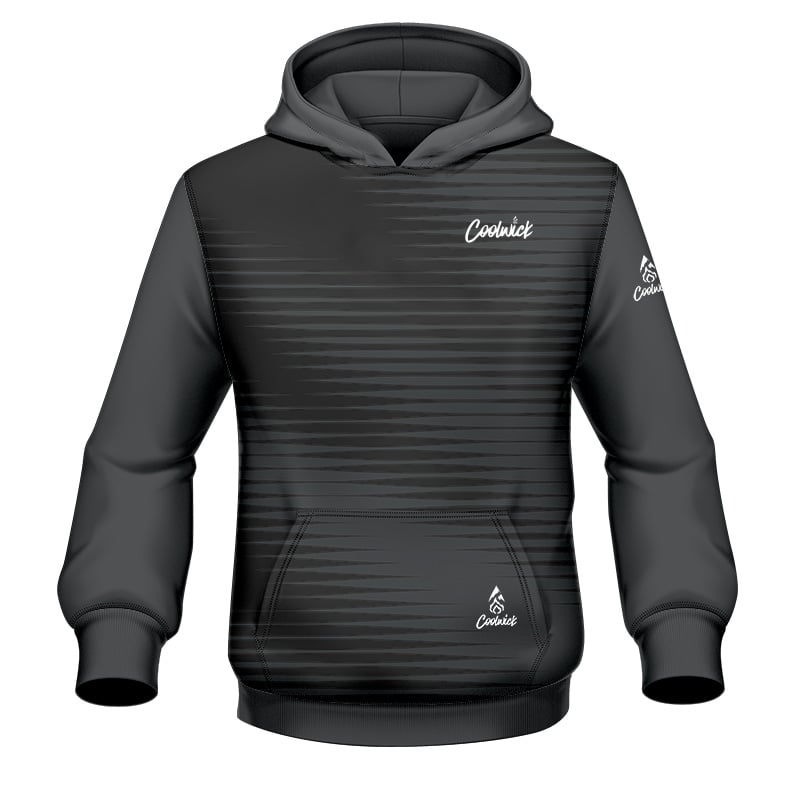 CoolWick Elite Arena Charcoal Hoodie