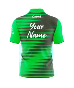 Alternative view of CoolWick Elite Arena Green Sash Zip Jersey