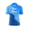 CoolWick Elite Force Blue Sash Zip Jersey - Image 2