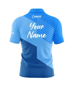 Alternative view of CoolWick Elite Force Blue Sash Zip Jersey