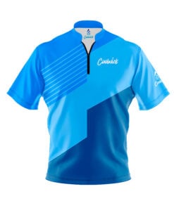 CoolWick Elite Force Blue Sash Zip Jersey
