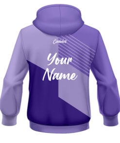 Alternative view of CoolWick Elite Force Purple Hoodie