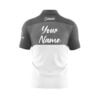 CoolWick Elite Union Black Grey Sash Zip Jersey - Image 2