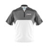 CoolWick Elite Union Black Grey Sash Zip Jersey