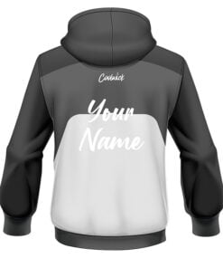 Alternative view of CoolWick Elite Union Black Grey Hoodie