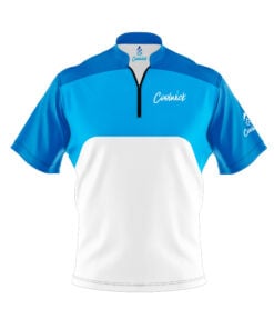 CoolWick Elite Union Blue Sash Zip Jersey