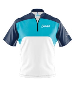 CoolWick Elite Union Navy Sash Zip Jersey