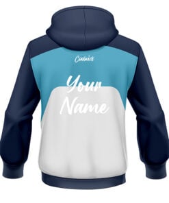 Alternative view of CoolWick Elite Union Navy Hoodie