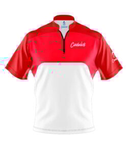 CoolWick Elite Union Red Sash Zip Jersey
