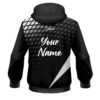 CoolWick Elite Verified Black White Hoodie - Image 2