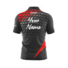 CoolWick Elite Verified Red Sash Zip Jersey - Image 2