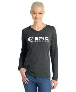 Epic Women's Tri Blend Bowling Tee Hoodie