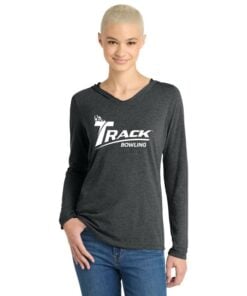 Track Women's Tri Blend Bowling Tee Hoodie