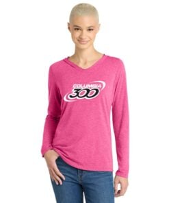 Columbia 300 Women's Tri Blend Bowling Tee Hoodie