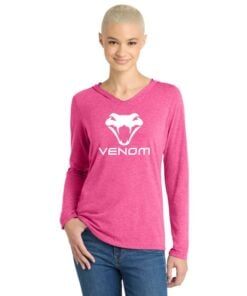 Motiv Venom Women's Tri Blend Bowling Tee Hoodie