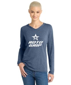 Alternative view of Roto Grip Women's Tri Blend Bowling Tee Hoodie
