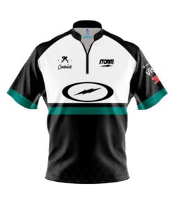 Storm Belmo Tour Black Green Fast Track CoolWick Bowling Jersey
