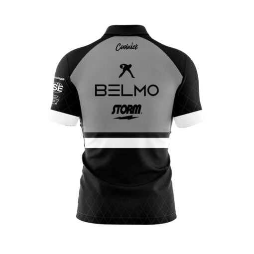 Storm Belmo Tour Black Fast Track CoolWick Bowling Jersey - Image 2