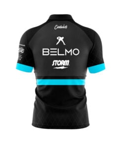 Alternative view of Storm Belmo Tour Black Teal Fast Track CoolWick Bowling Jersey
