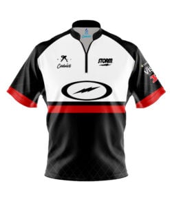 Storm Belmo Tour Black Red Fast Track CoolWick Bowling Jersey