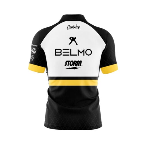 Storm Belmo Tour Yellow Fast Track CoolWick Bowling Jersey - Image 2
