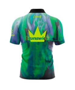 Alternative view of Brunswick Combat Hybrid Fast Track CoolWick Bowling Jersey