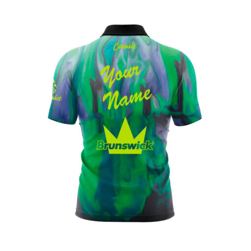 Brunswick Combat Hybrid Fast Track CoolWick Bowling Jersey - Image 3