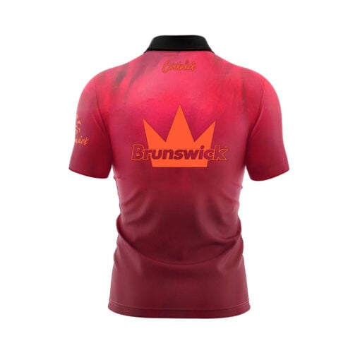 Brunswick Crown Victory Pearl Fast Track CoolWick Bowling Jersey - Image 2