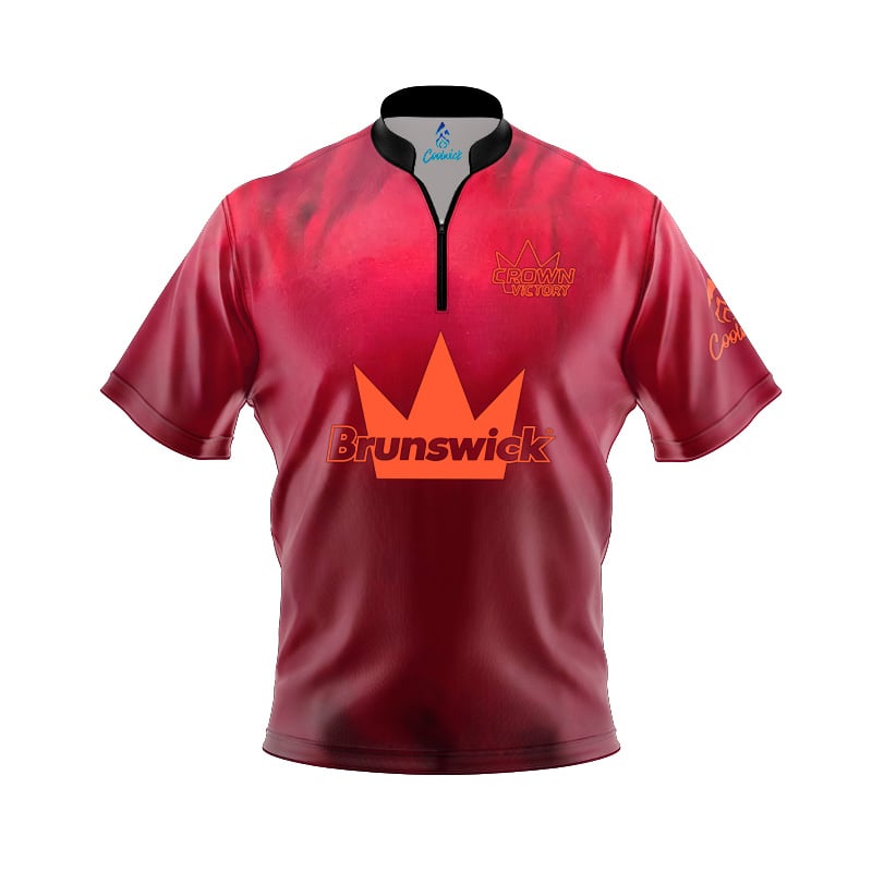 Brunswick Crown Victory Pearl Fast Track CoolWick Bowling Jersey