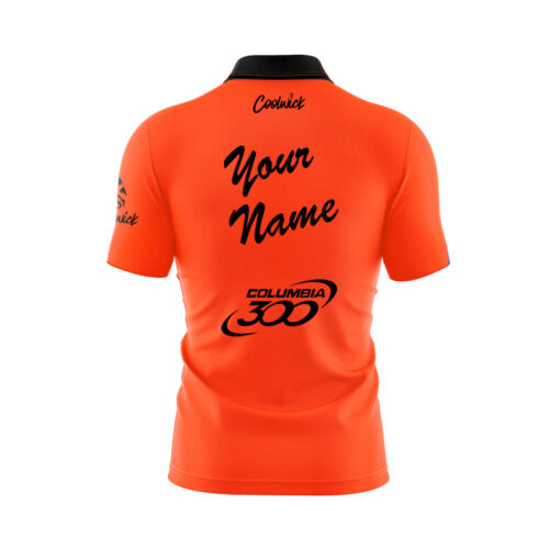 Columbia 300 Piranha Solid Fast Track CoolWick Bowling Jersey - Image 3