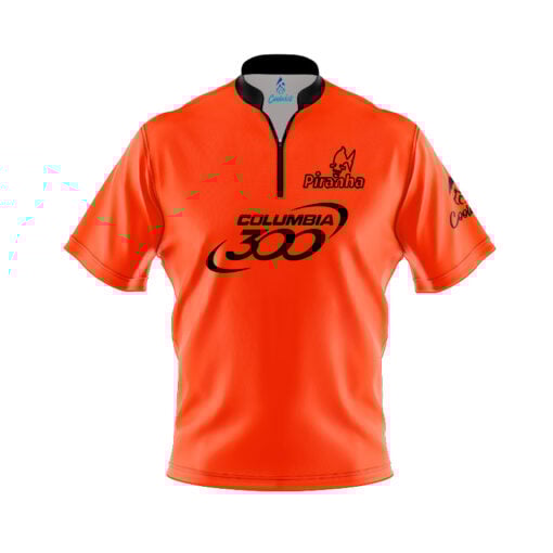 Columbia 300 Piranha Solid Fast Track CoolWick Bowling Jersey