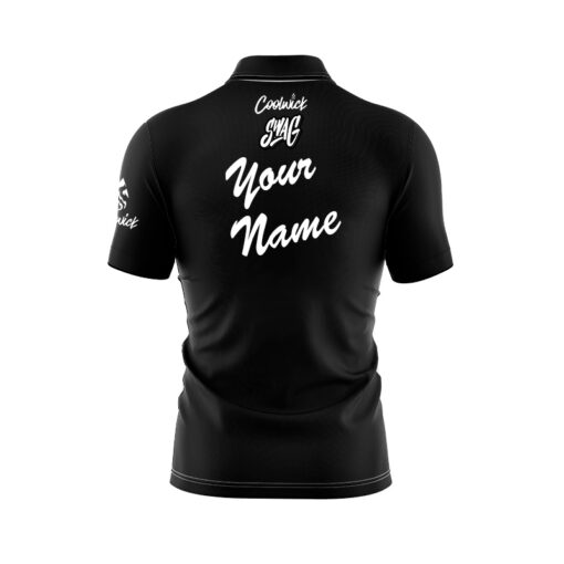 SWAG Craze Tour Solid Fast Track CoolWick Bowling Jersey - Image 3