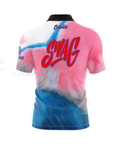 Alternative view of SWAG Dragon Cotton Candy Fast Track CoolWick Bowling Jersey