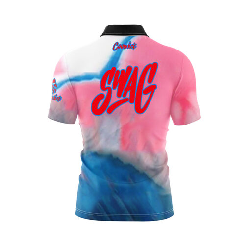 SWAG Dragon Cotton Candy Fast Track CoolWick Bowling Jersey - Image 2