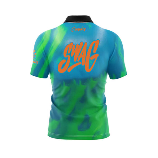 SWAG Unreal Solid Fast Track CoolWick Bowling Jersey - Image 2