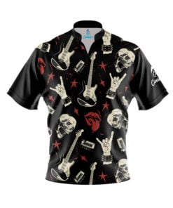Skulls and Strings Fast Track CoolWick Bowling Jersey