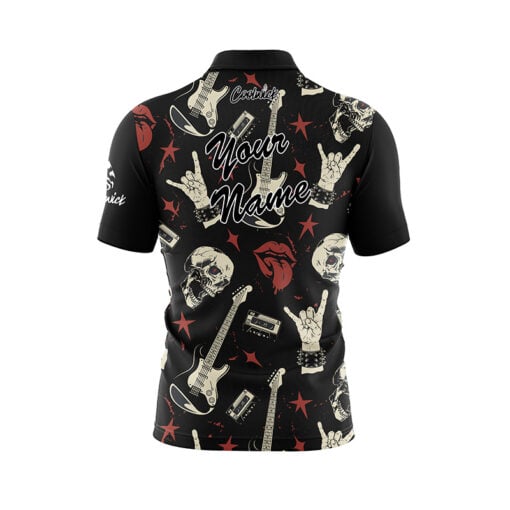 Skulls and Strings Fast Track CoolWick Bowling Jersey - Image 3